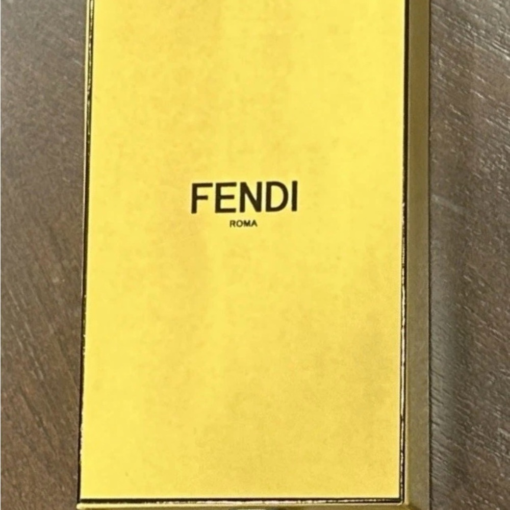 Fendi yellow Box